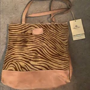 Patricia Nash Leather Purse With Velvet Front